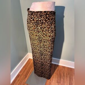 Cheetah Print Skirt